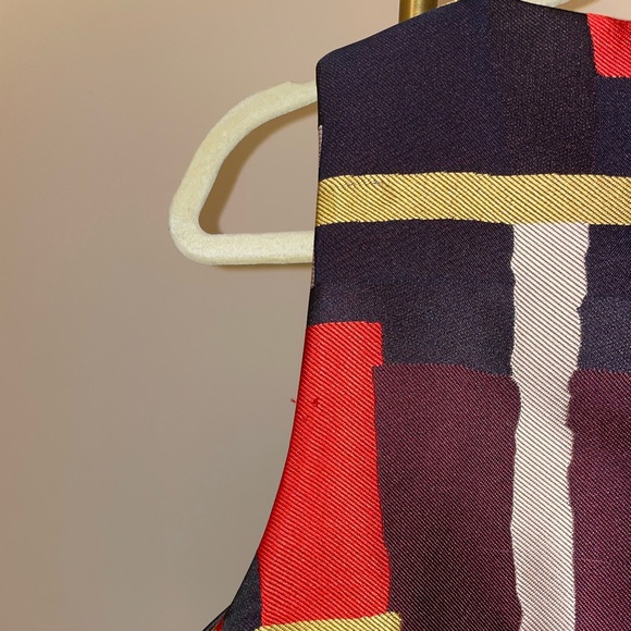 Alice + Olivia A-line Color Block Retro Dress - Picture 3 of 5